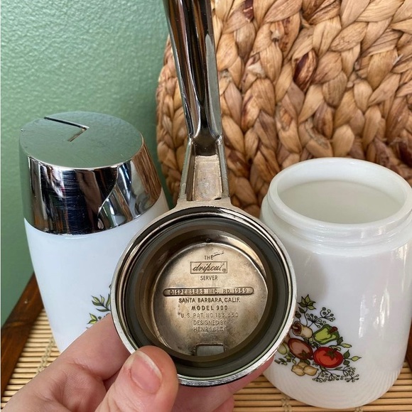 Vintage spice of life cream and sugar set - Picture 3 of 3